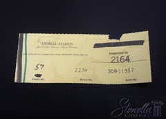 67485: HENKEL HARRIS Model 227 Black Curio Cabinet