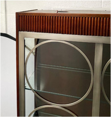 Art Deco Style Ethan Allen Display Vitrine or Curio Cabinet