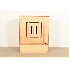 Harden Furniture Arts and Crafts Shaker Solid Cherry Wood Media Cabinet