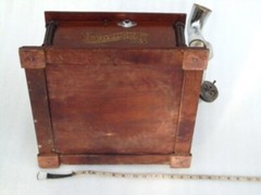GENUINE ANTIQUE LEOPHONE MODEL 315 GRAMOPHONE MUSIC RECORD PLAYER PHONOGRAPH