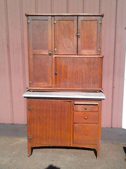Antique Oak Tippecanoe Kitchen Cabinet Tipp City Ohio Rare Model 1920s