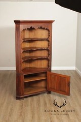 Antique 19th Century American Poplar Corned Cabinet