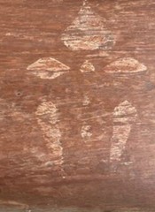 Antique Rustic Anglo Indian Almirah Armoire Storage Cabinet 2 Shelves