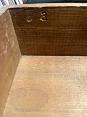 Vintage Wood Flat File Cabinet – Blueprint Drafting Architectural Art