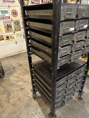 industrial Steel Cabinet 30 drawer tool box parts bin Heavy duty Mill Fresh