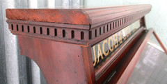 Antique English Jacob & Co’s Biscuits Four Shelf Shop Display Cabinet Bristol