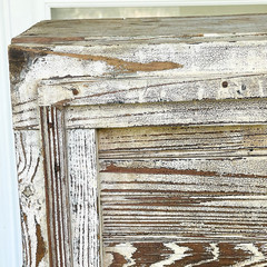 Atq Wood Wall Mount Cabinet Early 20th C Primitive Farmhouse Cupboard Cottage