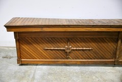 Antique Store Counter Wood Bar Kitchen Island 14ft countertop table Vintage