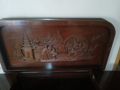 George Zee Asian Chinoiserie Bar Cabinet ANTIQUE