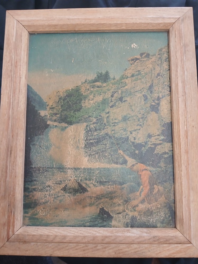 1923 Liquor cabinet “Spirit of Transportation ” The Royal Gorge Maxfield Parrish