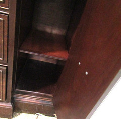 R Way Chinawood and Glass 74 * 44 1/2* 16 in.