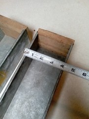 Lot Set 2- Vintage WC Heller 12″ Oak Card Slide Hardware Drawer Box Wood Slides
