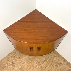 Mid Century G Plan Corner Cabinet.