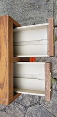 Antique Tiger Oak 4-Drawer 3″ x 5″ Card Catalog Library File Cabinet