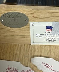 Baker furniture hutch-Priced To Sell