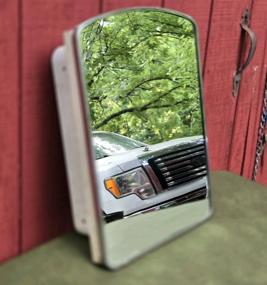 Vintage Kent Metal Medicine Cabinet Chrome Mirror 14×20 Recessed Art Deco