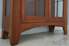73448: ETHAN ALLEN American Impressions Cherry Display Cabinet