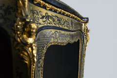 The showcas / cabinet Boulle, XIX century.