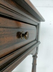 Antique Desk Cabineet Hallway Furniture, Side Table two Tier Barn style Gorgeous