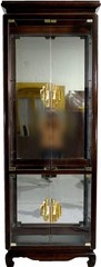 1970s Chinoiserie Lighted Century-Inspired Display Cabinet by Pulaski Furniture