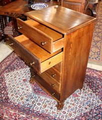 American Antique Oak Chest | Cabinet or Gramophone Cylinder Storage Drawers