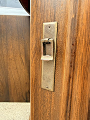Vintage Mid-Century Modern Hexagonal Walnut Cabinets (End Tables & Nightstands)