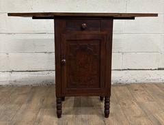 Antique Pembroke Drop Leaf Side Table Nightstand