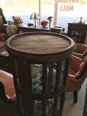 Victorian Display Cabinet With The Serving Top