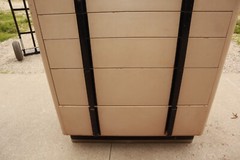 Antique Vintage Dental Cabinet Industrial Medical Chest by American Cabinet Co