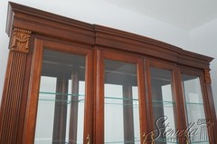 71360: PENNSYLVANIA HOUSE Cherry China Cabinet Breakfront
