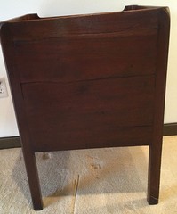 English Tambour Door Commode c1800
