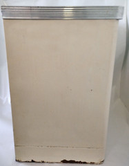 1950s Free Standing 2 Door Cabinet Interstate Metal Product 33x21x26 Formica MCM
