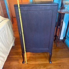 Mechanics Furniture Co Antique Music Cabinet Barker Bros 1904 Dark Wood Good