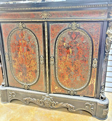 1790 Boulle Commode Cabinet Contra Parti Very Good Condition