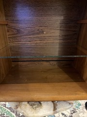Antique Wooden Sterilizing Cabinet12.5 By 12.5 One Shelf Is Missing