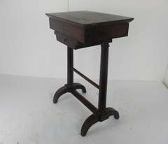 Antique Edwardian Style Period Quilting Desk Cabinet Writing Table Exquisite