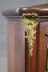 Salesman’s Sample French Louis XV Wall Mounted Vitrine Display Cabinet