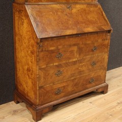 Trumeau English funiture double body wood bureau desk 20th century 900 commode