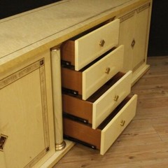 Sideboard 4 doors commode dresser 4 drawers furniture modern living room 900