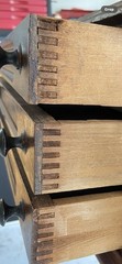 Antique Spool Cabinet Kerr & Co’s 3 Drawer Vintage