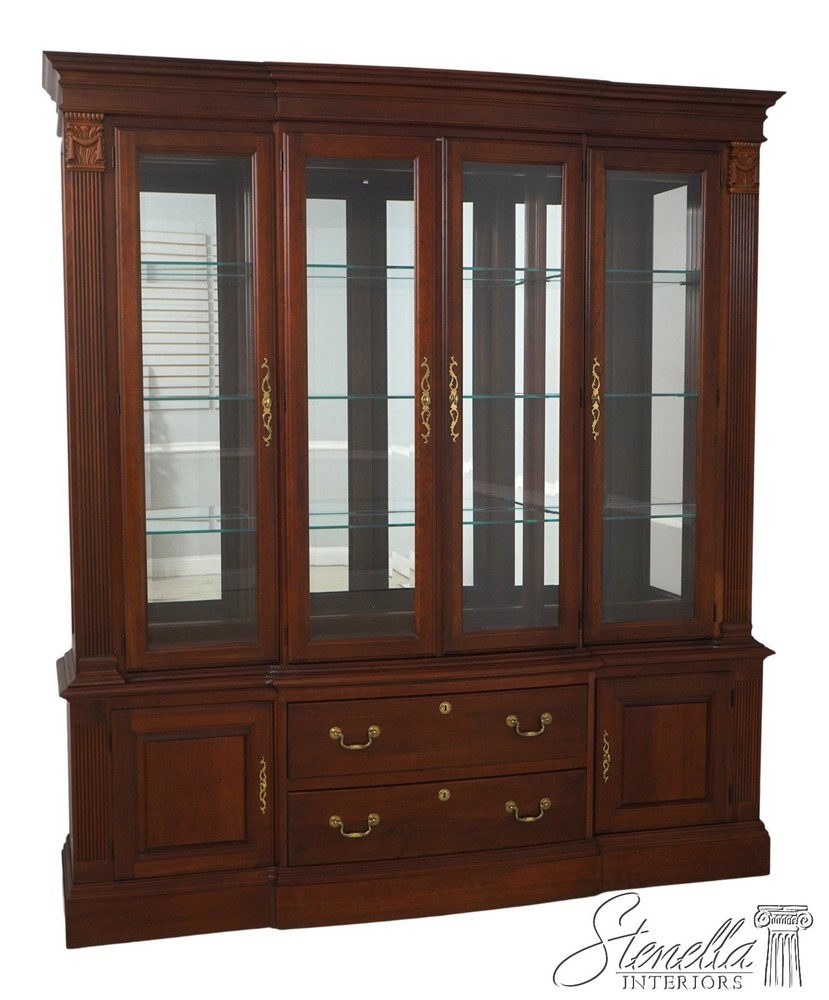 71360: PENNSYLVANIA HOUSE Cherry China Cabinet Breakfront