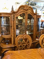 AICO by Michael Amini Venetian china cabinet