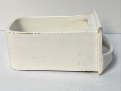 Dutch Delft Nagelen Spice Cabinet Labeled Drawer Antique Replacement Has Chips