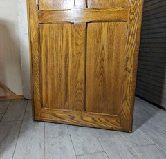 Vintage National Mt. Airy Solid Oak Wood 4-Drawer File Cabinet Mission Style