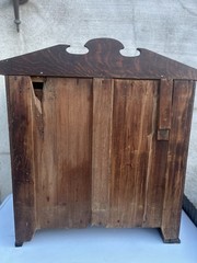 Antique Washstand With Backsplash & Carved Pulls c1860-1870