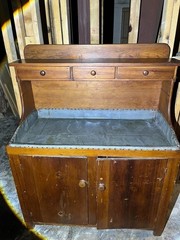 Farmhouse Dry Sink / Washstand Cabinet