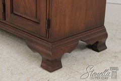 L74043: HENKEL HARRIS Mahogany 4 Door China Cabinet