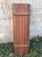 Single cabinet door with original latch 17 5/8″ x 3/4″ x 53 11/16″
