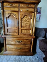 Vintage Look Cupboard In Functional Condition