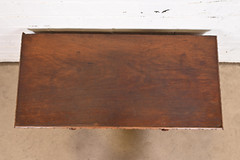 Antique Victorian Carved Mahogany Twelve-Drawer Collector’s Cabinet, Circa 1880s